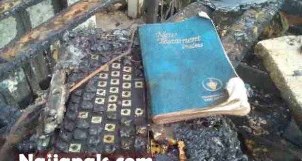 MIRACULOUS! Entire Orphanage Burnt Down By Fire But 3 Bibles Survive The Inferno