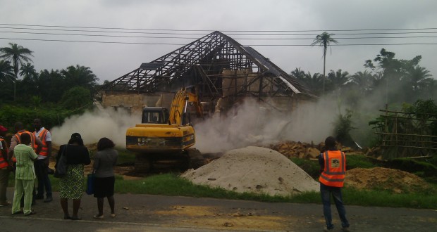 DEMOLITION SAGA Vacate now or … Enobong Uwah   By our Correspondent