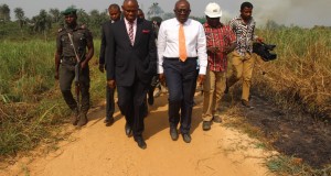 Udom to construct road in ini LGA  …reactivates rice farm