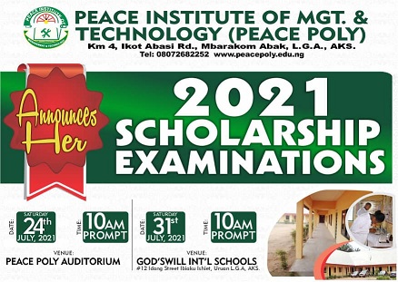 Peace Poly Creates More Scholarship Opportunities to Akwa Ibom Students