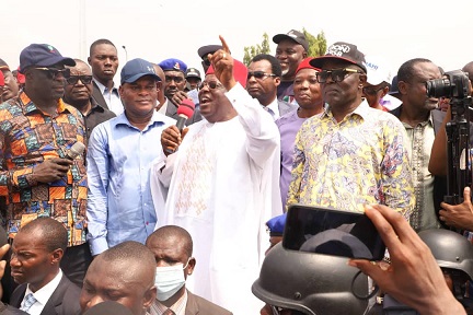 Ebonyi Youths Holds A One Million-Man Protest Match In Solidarity With Governor Umahi