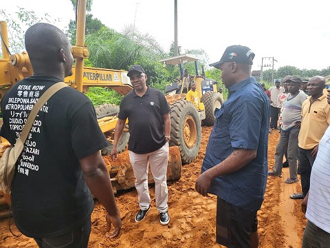 Idem Flags Off The Construction Of 2.8 Km Road In Ukanafun