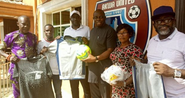 South African Based Philanthropist Donates To Akwa Utd