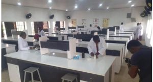 Okowa Commends MTN For Remodelling Science Laboratories In Delta