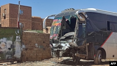 Bus Evacuating Nigerian Students From Sudan Catches Fire