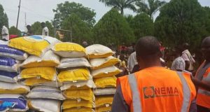 NEMA, Ebonyi Govt Distribute Relief Materials To 2022 Flood Victims