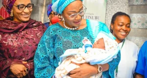 2024: First Lady Welcomes First Baby In FCT, Offers Help To Conjoined Twins