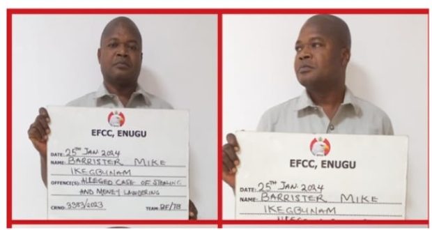 EFCC Arraigns Enugu Lawyer Over N91m Land Fraud