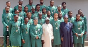 Tinubu Honours Super Eagles Players, Officials With MON, Lands