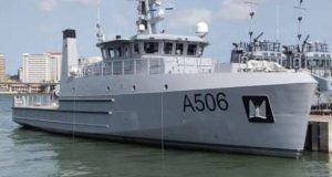 Navy Takes Delivery Of Offshore Survey Vessel From France